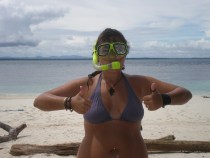 me snorkeling