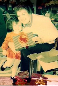 me and gma susi - Christmas 1986