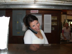 aw, the old days at the cafe.