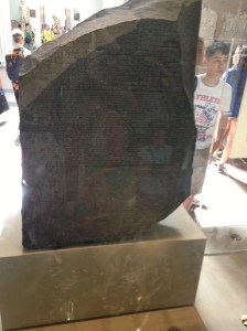 Rosetta Stone. I just can't get over it.