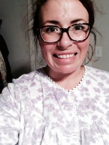 thanks for the nightie, Gma.