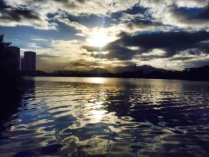 From the boat ride back to home.