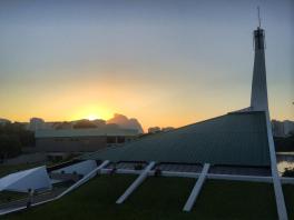 sunrise from school.