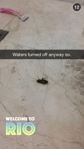 why you in my shower, bro.