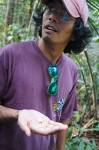 david eating freaking LARVA