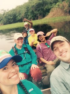 the group...plus our intrepid shaman guide, Samir