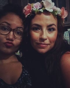 with my carioca BFF on my bday night!
