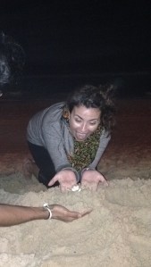 also look i held a crab and it might have possessed me for a moment because i look crazy in this pic.