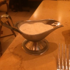 a saucer of ranch. i ordered. because. murica.