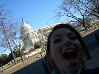 10 years ago, protesting cuts to higher education and lobbying senators and generally screaming and giggling about everything. 22 me was very excitable but it's all different now.